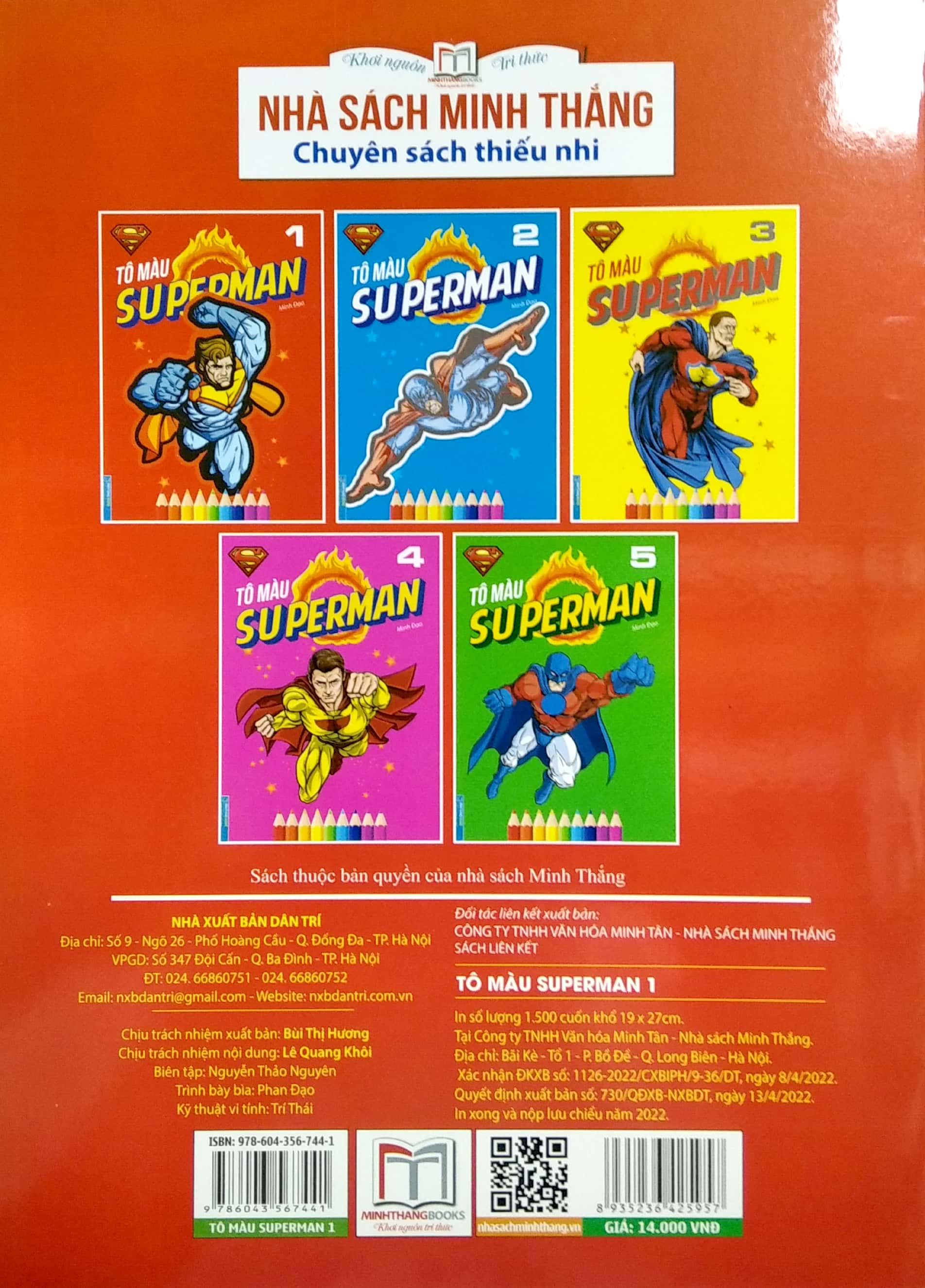 Tô Màu Superman - Tập 1