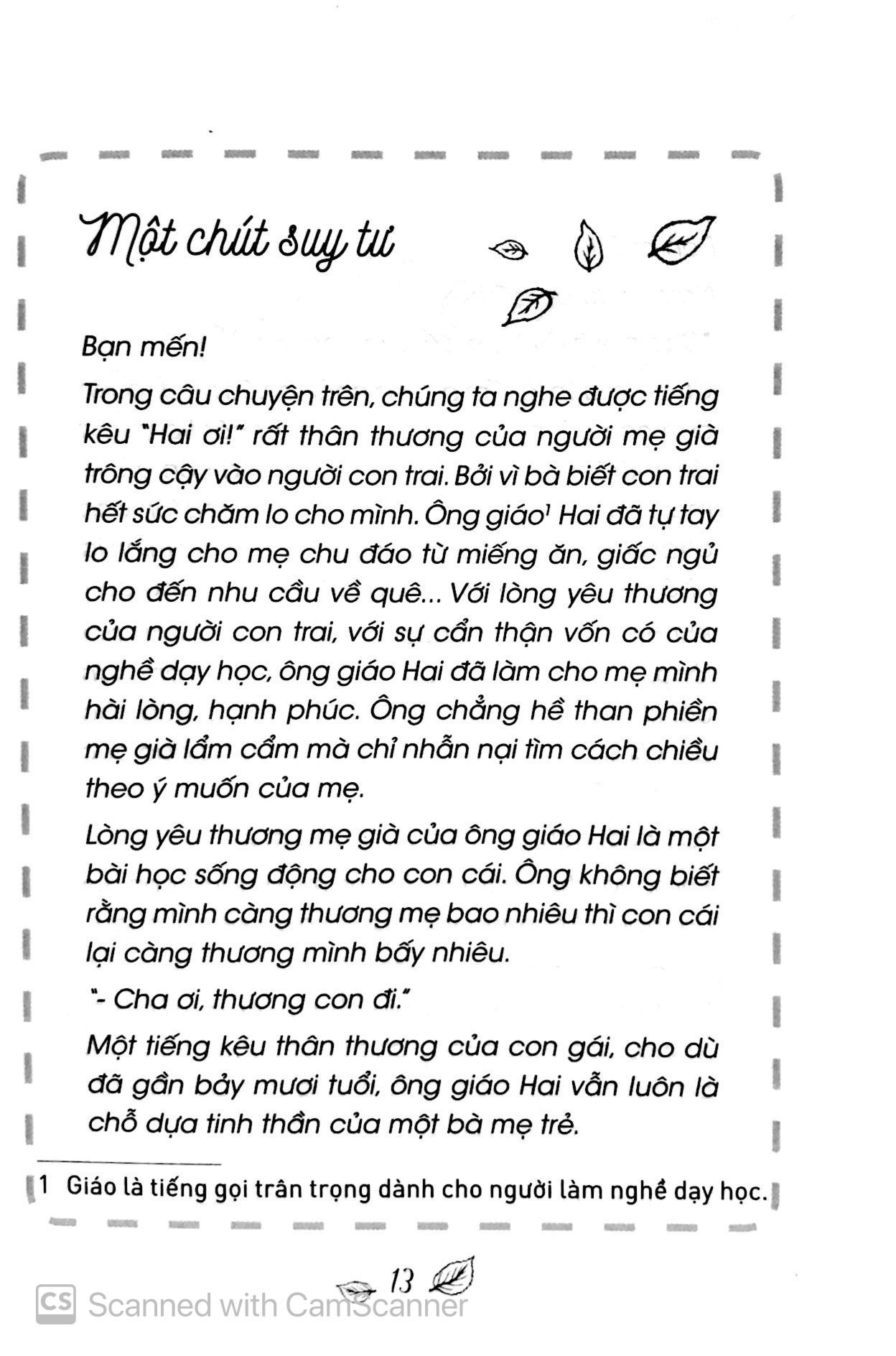 500 Câu Chuyện Đạo Đức - Tình Cha