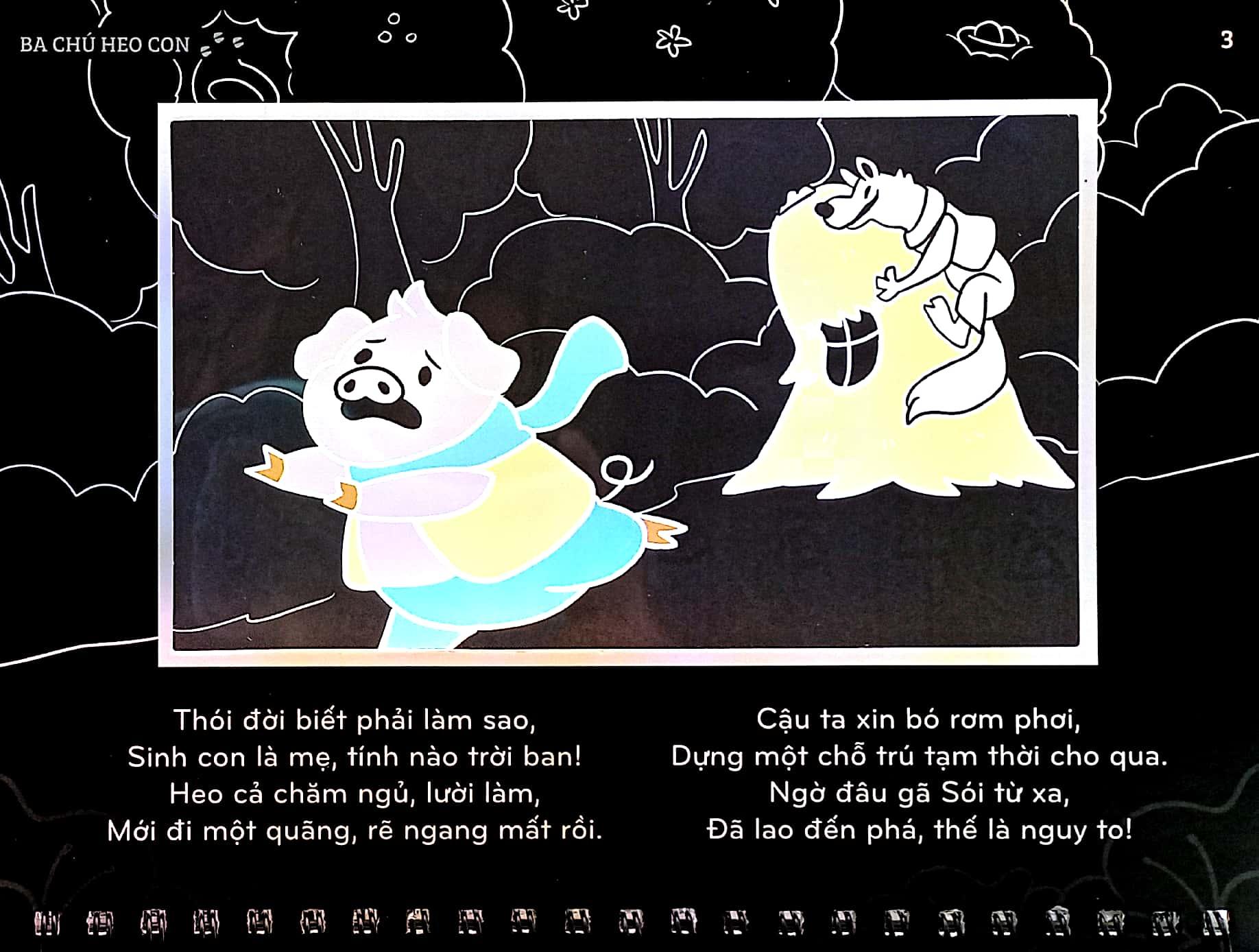 Sách Chiếu Bóng Thần Kỳ - Ba Chú Heo Con