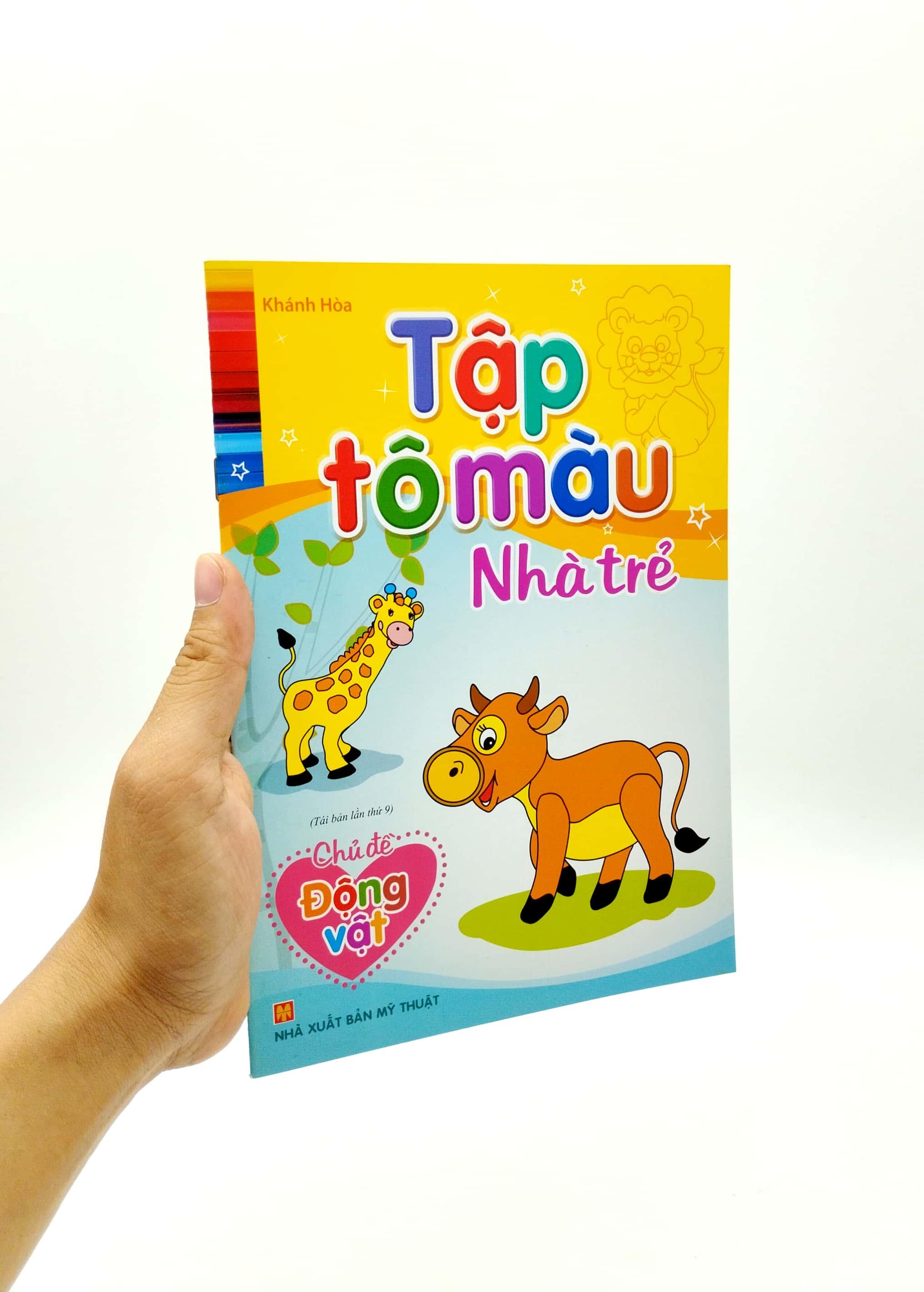 Tập Tô Màu Nhà Trẻ - Động Vật (Tái Bản 2022)