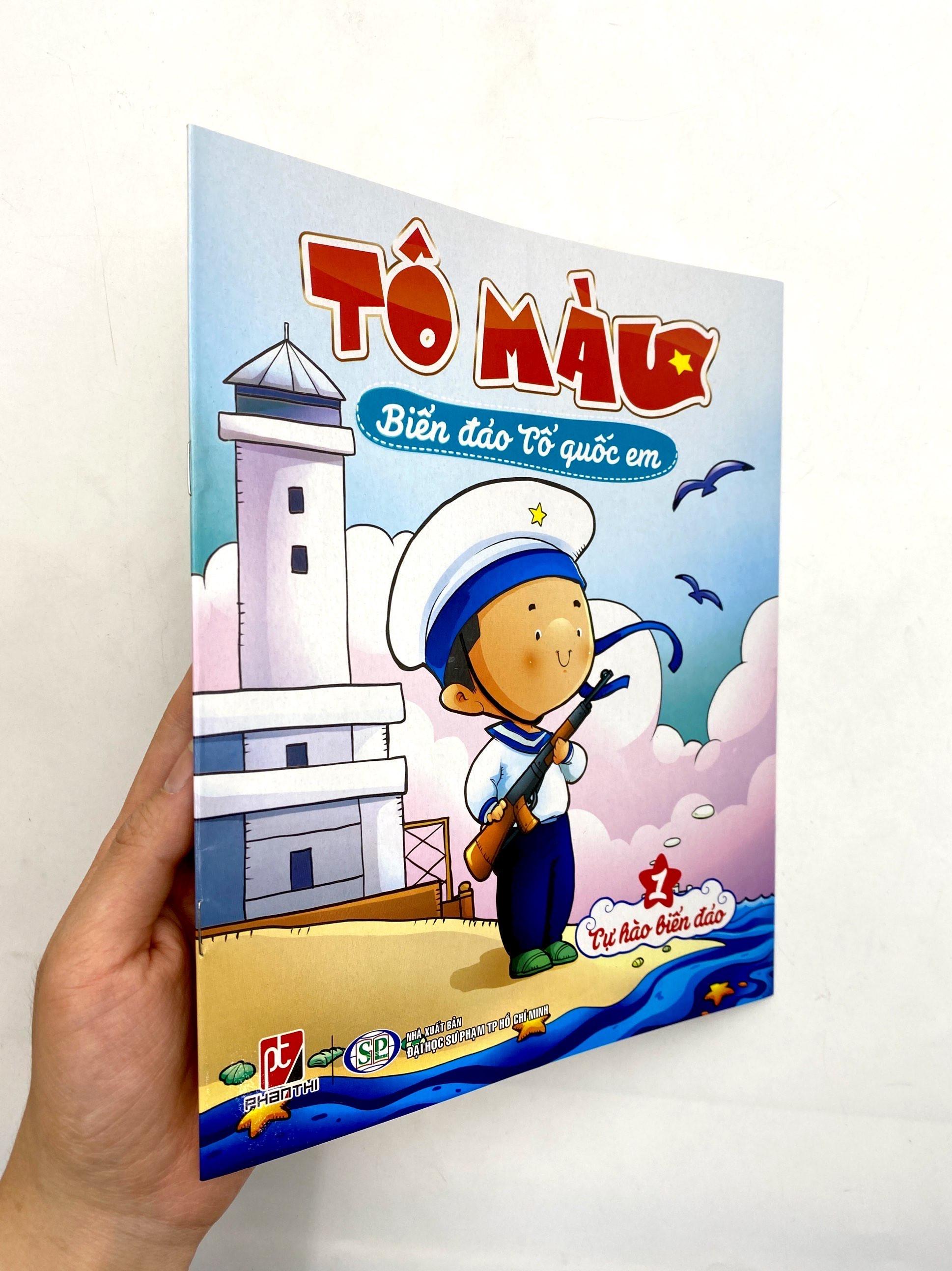 Tô Màu Biển Đảo Tổ Quốc Em 1 - Tự Hào Biển Đảo