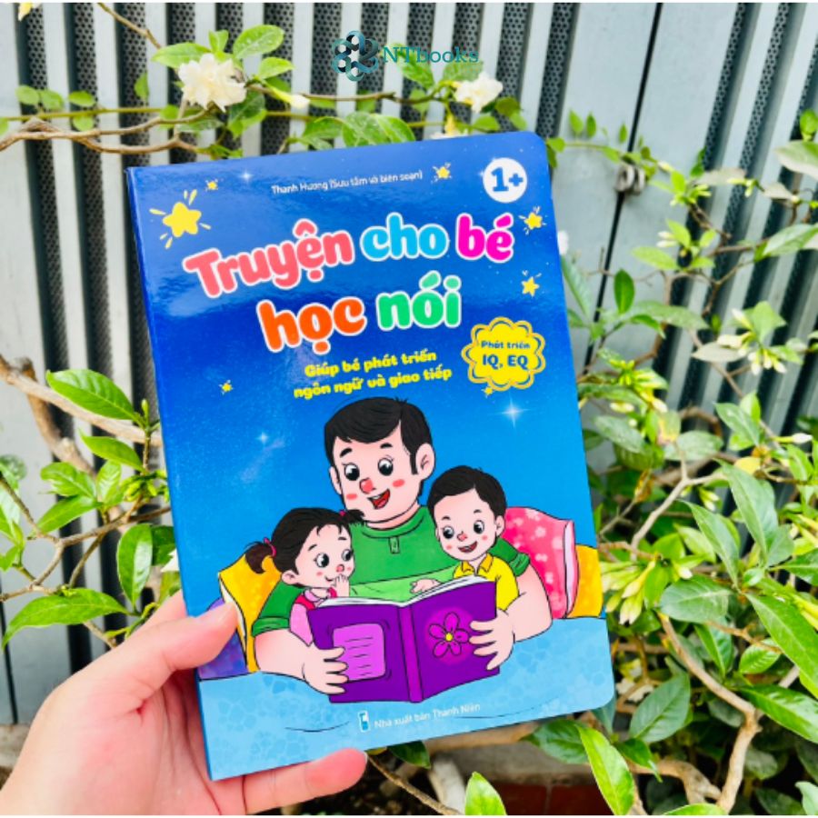 Combo 3 Cuốn Sách Thơ, Truyện, Đồng Dao Cho Bé Học Nói - Phát triển IQ, EQ (Bìa cứng)
