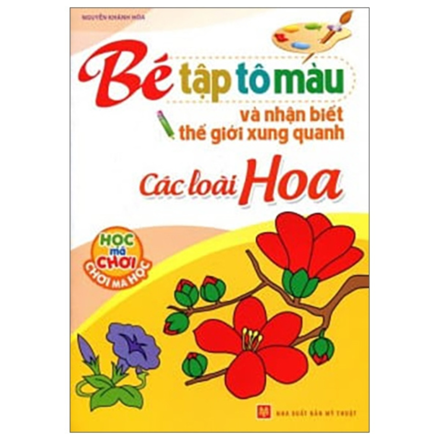 Bé tập tô màu và nhận biết thế giới xung quanh (túi 6C)