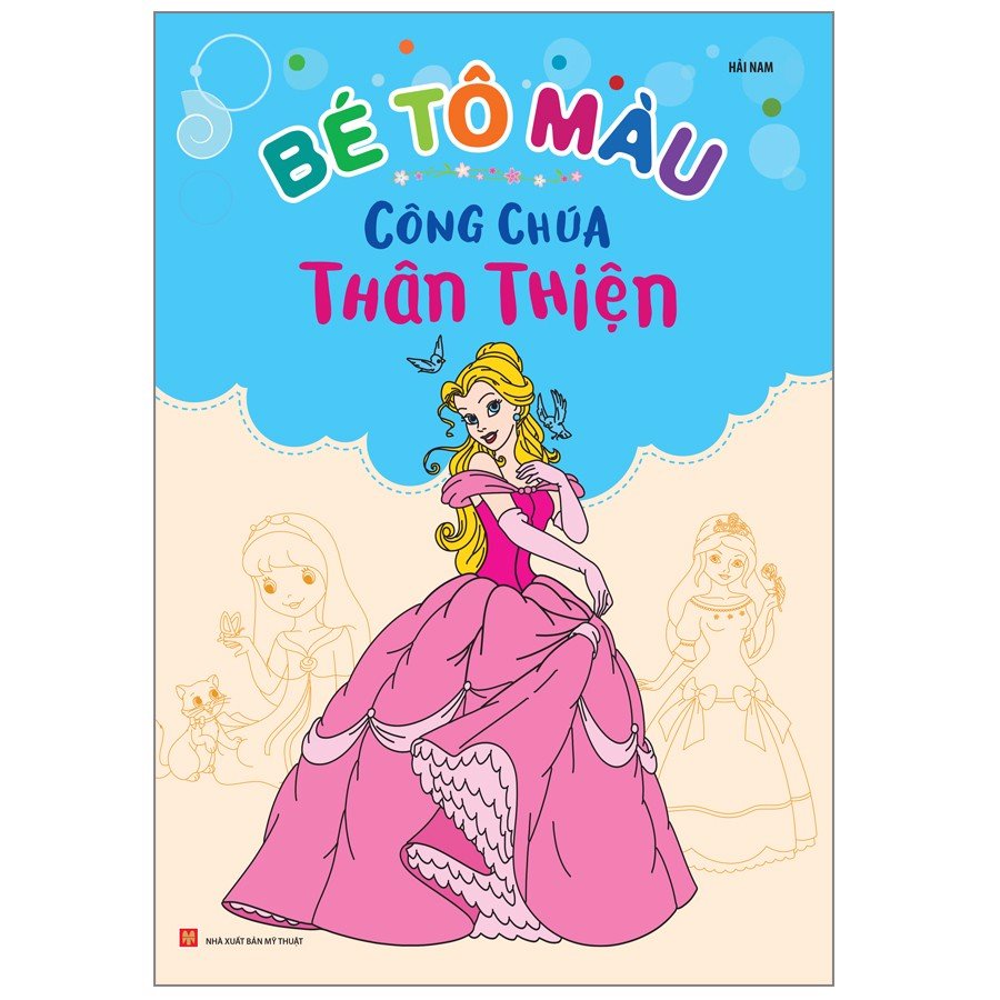 Sách- Túi Bé Tô Màu Công Chúa ( 6 Cuốn ) (ML)