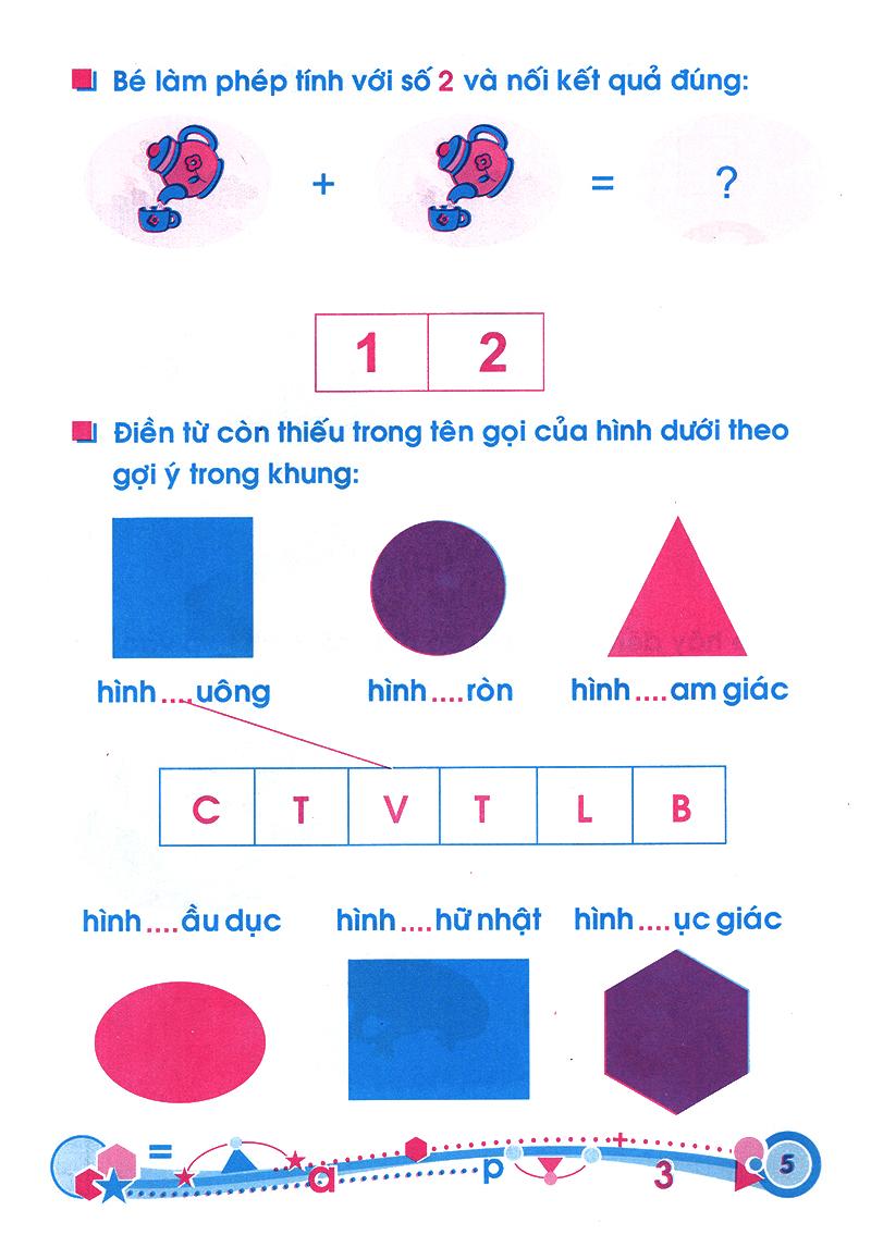 Hành Trang Cho Bé Vào Lớp 1 - Giúp Bé Học Toán