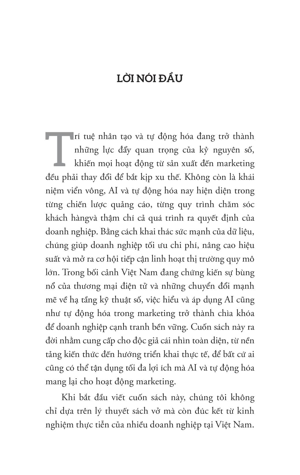 Sách - Ứng Dụng AI Và Tự Động Hóa Trong Marketing