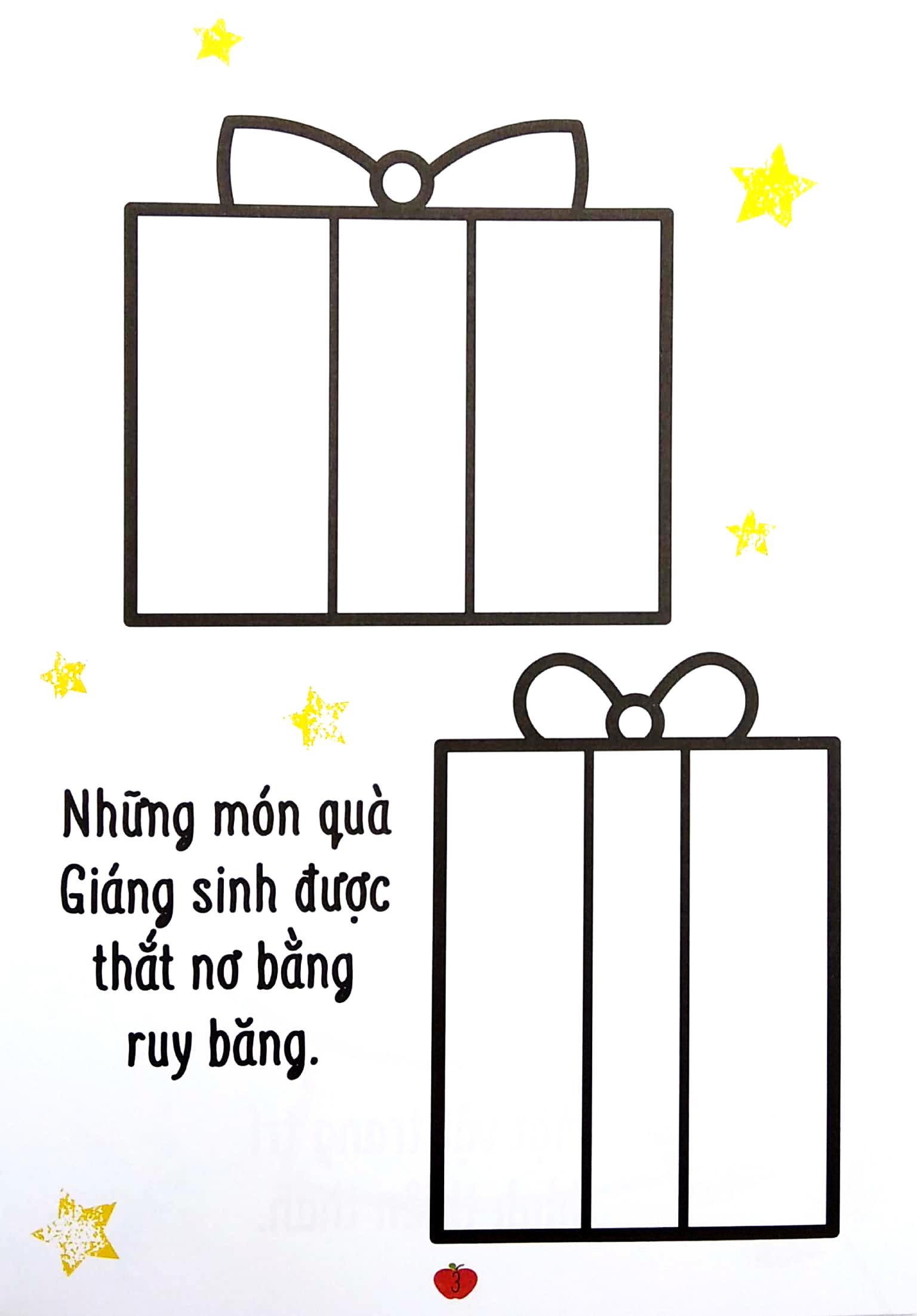 Cuốn Sách Tô Màu Đầu Tiên Của Tớ - Giáng Sinh