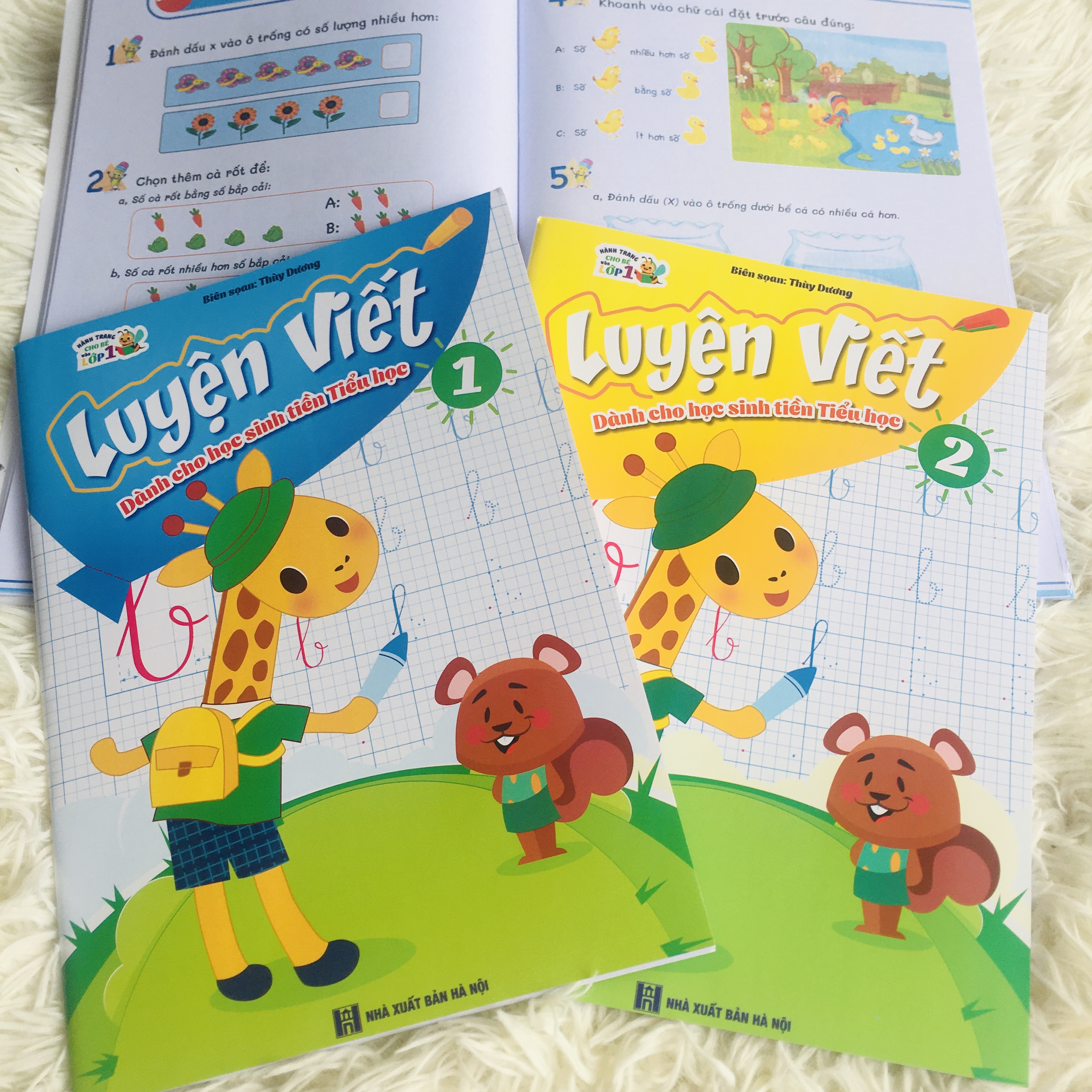 Sách- Combo 2 cuốn Sách Luyện Viết Tiền Tiểu Học quyển 1 và 2 (Hành trang cho bé vào Lớp 1)