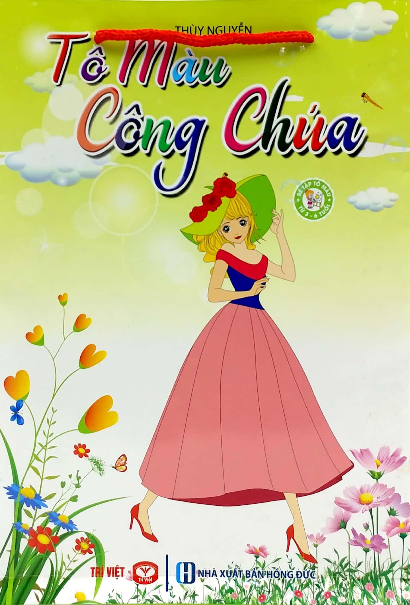 Bộ Túi Tô Màu Công Chúa (Bộ 5 Cuốn)