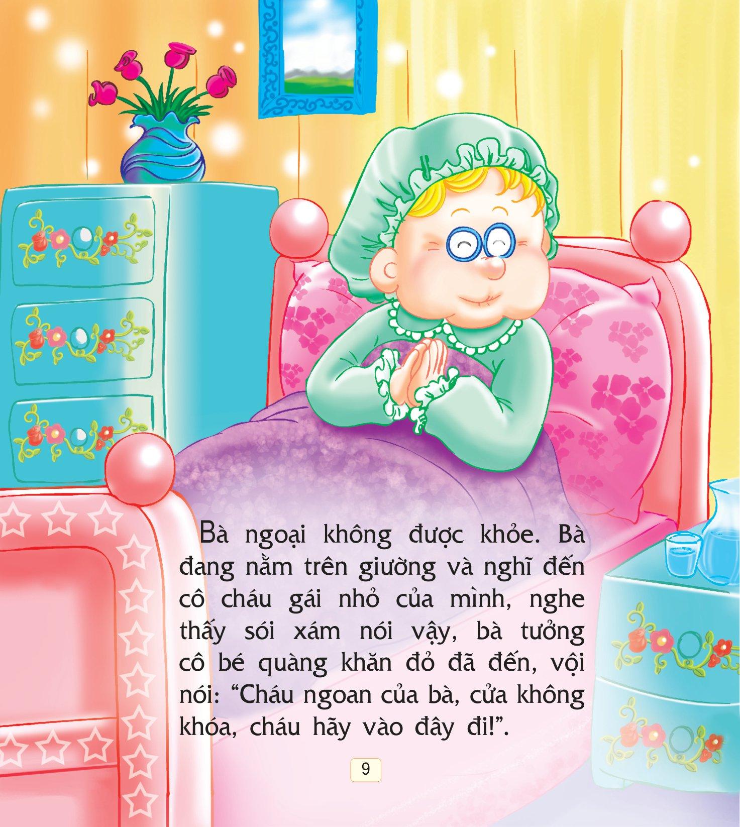 Truyện Cổ Tích Thế Giới Hay Nhất - Cô Bé Quàng Khăn Đỏ (Tái Bản)