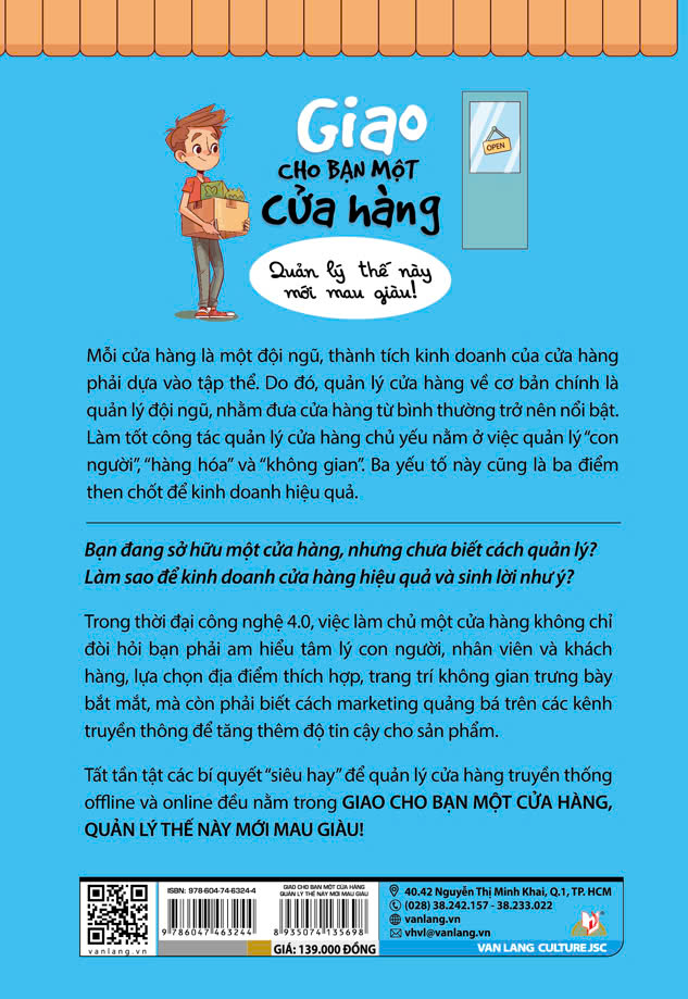 Giao Cho Bạn Một Cửa Hàng , Quản Lý Thế Này Mới Mau Giàu