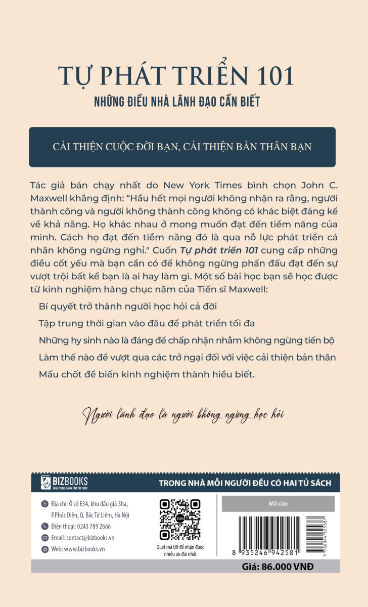 Tự phát triển 101 - Self Improvement 101