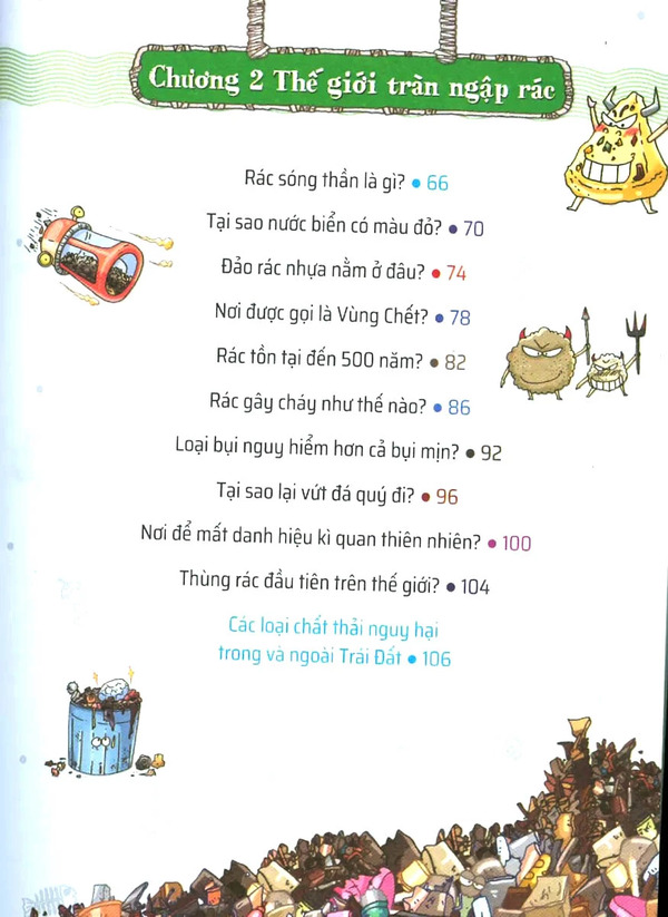 Quiz! Khoa Học Kì Thú - Khủng Hoảng Rác Thải (Tái Bản 2024)