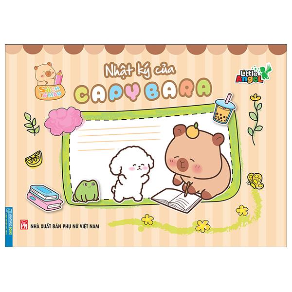 Sách - Sách Tô Màu - Nhật Ký Của Capybara