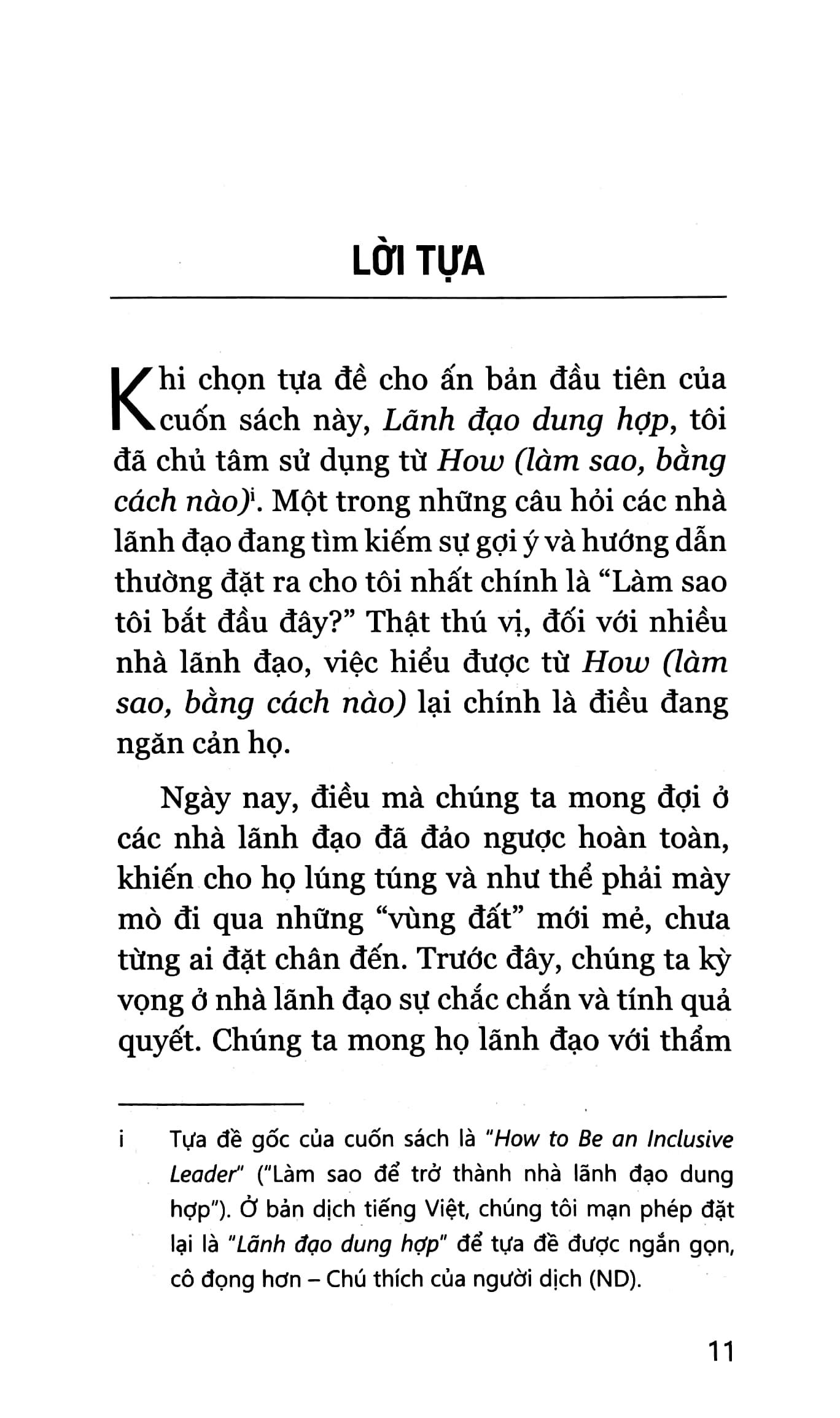 Lãnh Đạo Dung Hợp
