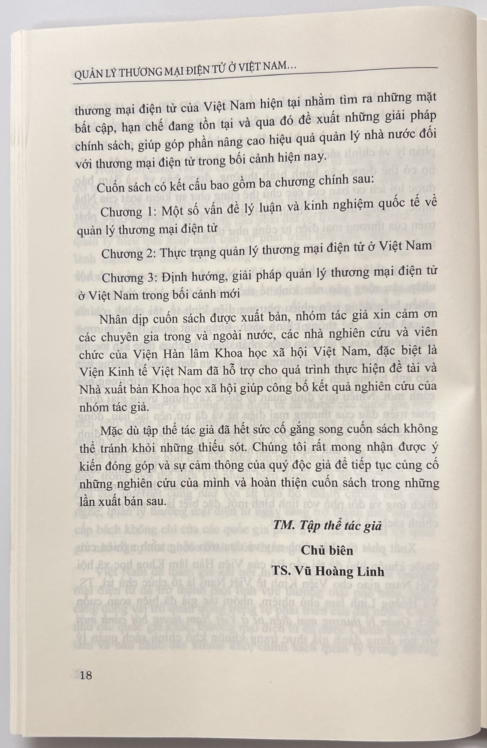 Sách - Quản Lý Thương Mại Điện Tử Ở Việt Nam Trong Bối Cảnh Mới