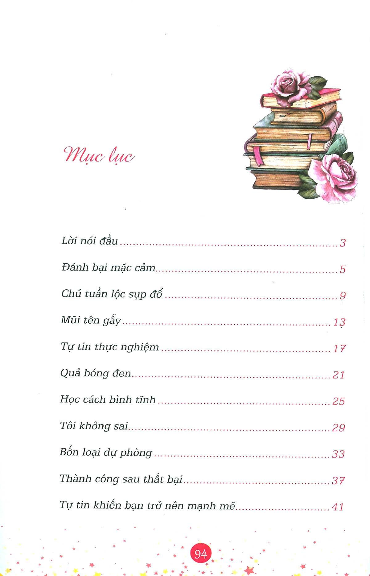 Cùng Trẻ Lớn Lên Với Những Câu Chuyện Truyền Cảm Hứng - Nhật Ký Trưởng Thành - Sự Tự Tin