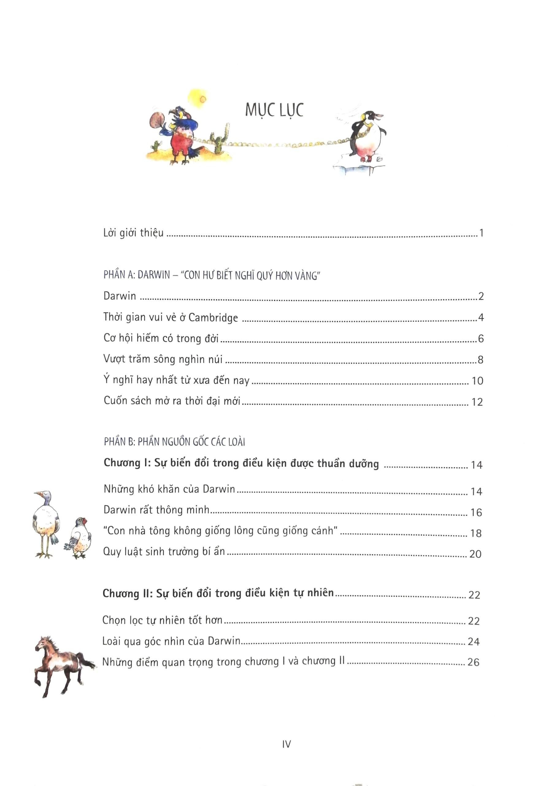 Tri Thức Kinh Điển Bằng Tranh - Nguồn Gốc Các Loài