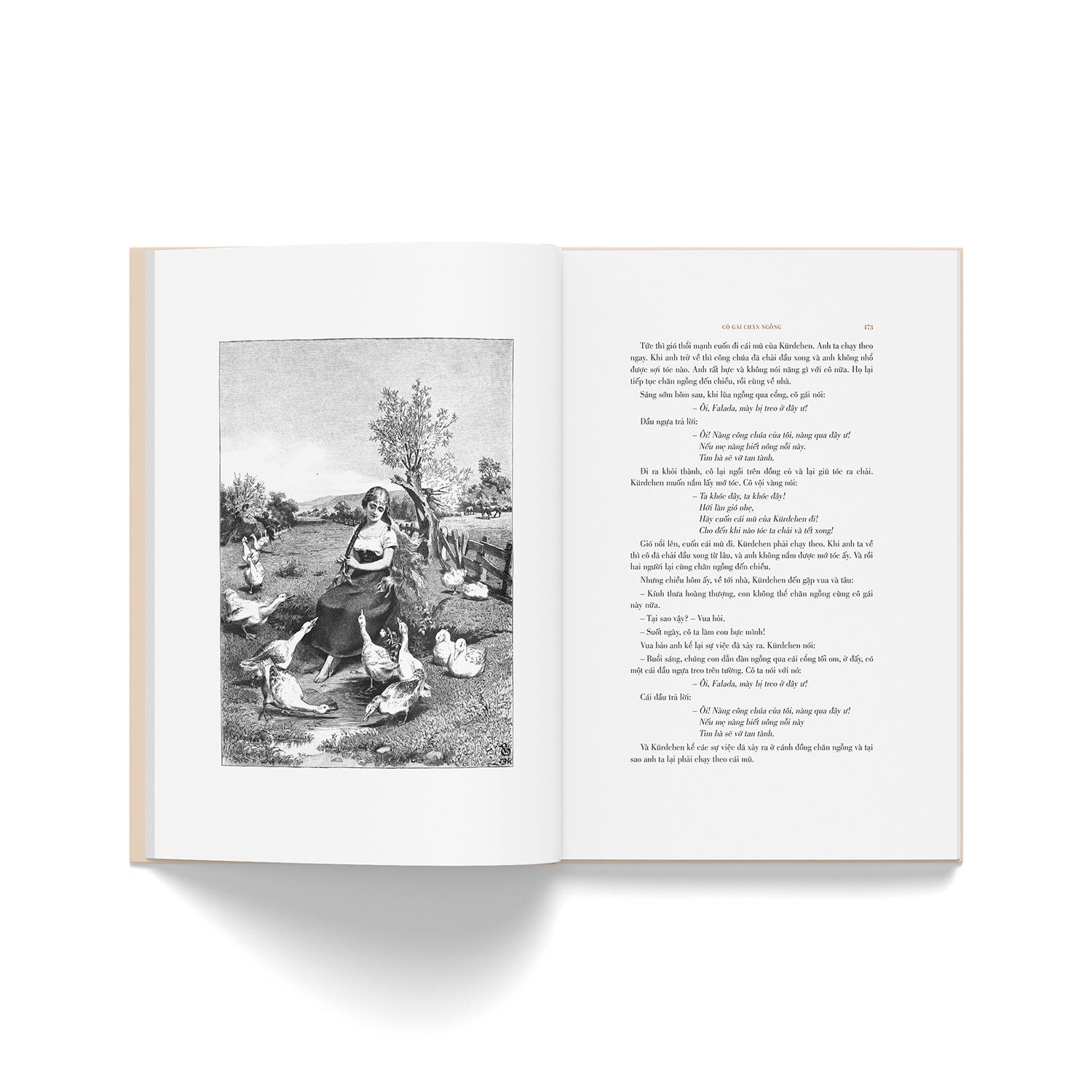 Truyện Cổ Grimm (Ấn Bản Đầy Đủ Nhất Kèm 184 Minh Hoạ Của Philipp Grot Johann Và Robert Leinweber)