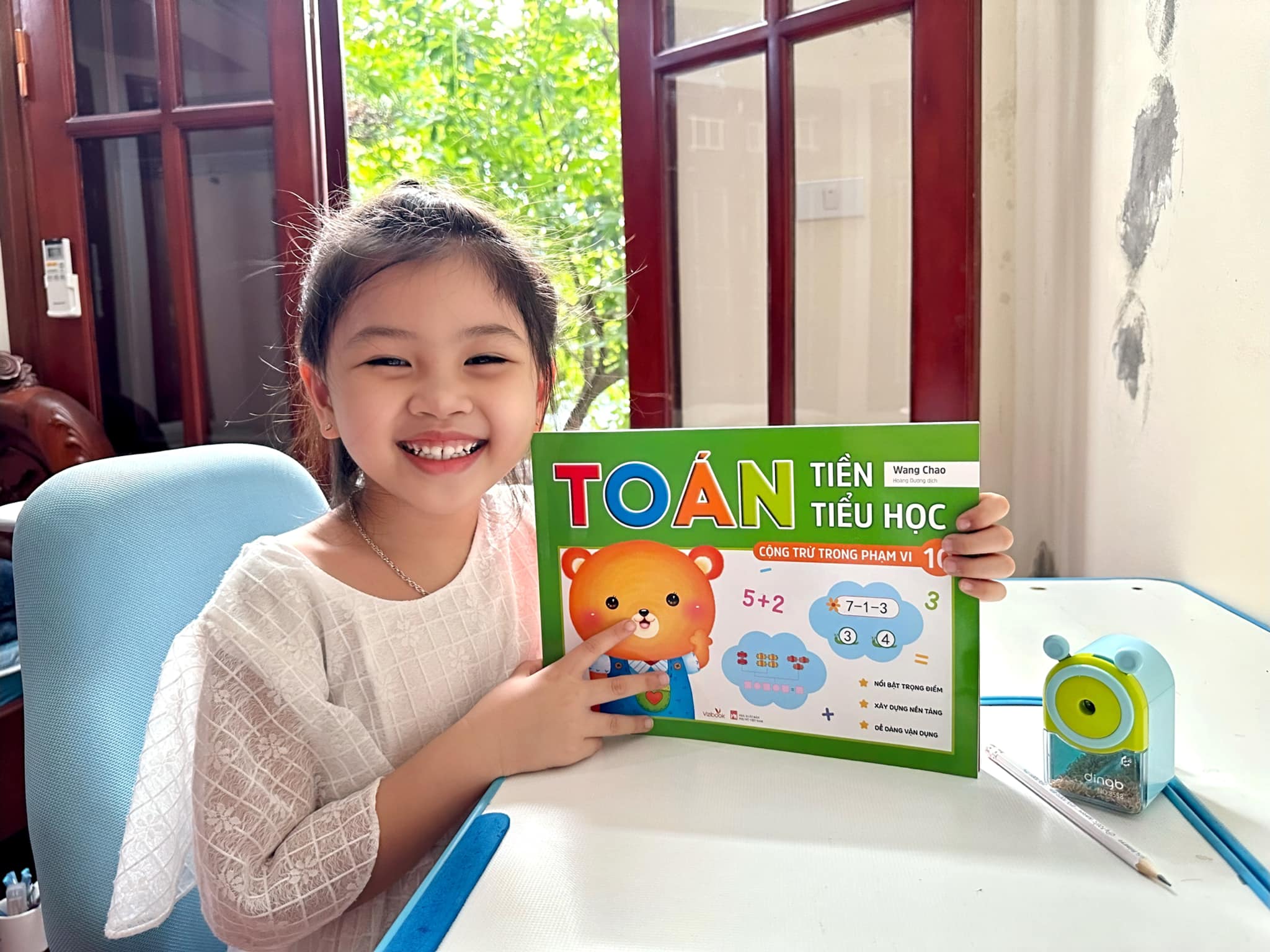 Sách cho bé - Toán Tiền Tiểu Học - Cộng Trừ Trong Phạm Vi 10 - Dành cho trẻ từ 4 tuổi