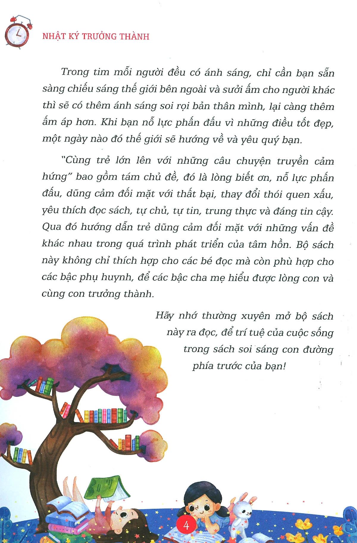 Cùng Trẻ Lớn Lên Với Những Câu Chuyện Truyền Cảm Hứng - Nhật Ký Trưởng Thành - Sự Tự Tin