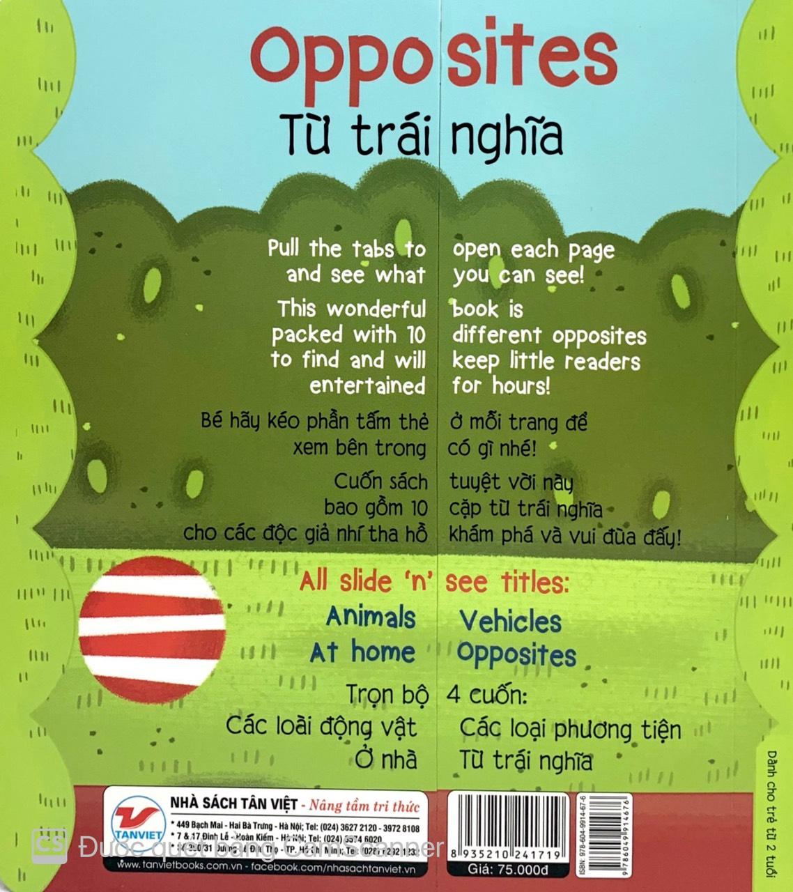 Opposites - Từ Trái Nghĩa