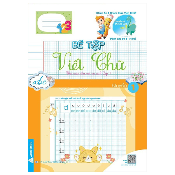 Sách - Chuẩn Bị Cho Bé Vào Lớp 1 - Tập Viết - Bộ 10 Cuốn