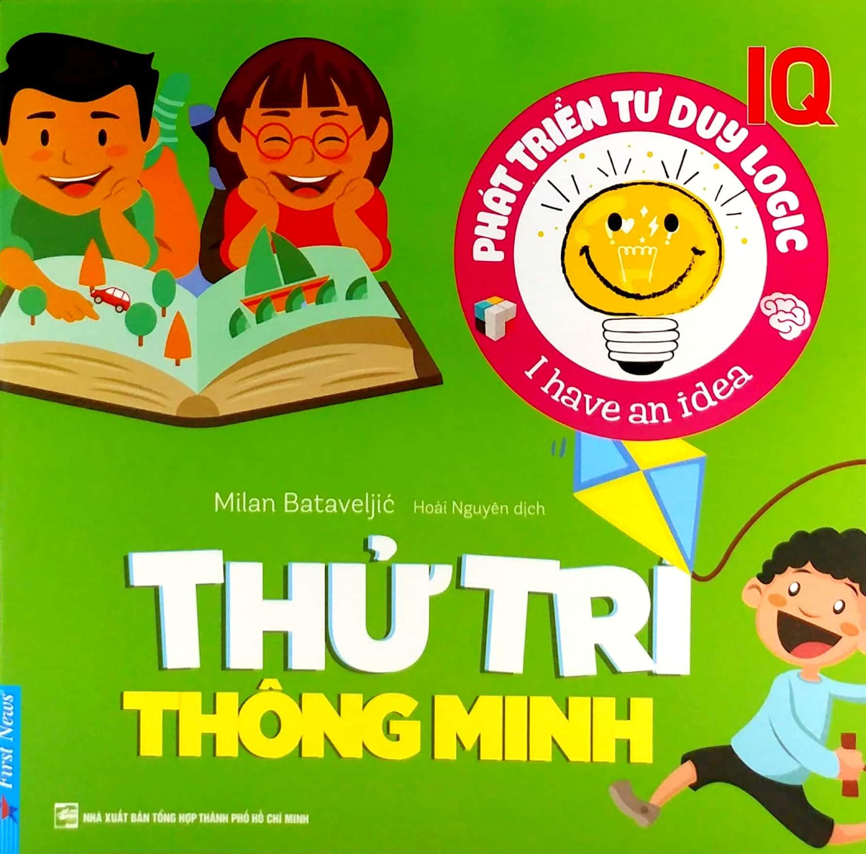 Bộ Phát Triển Tư Duy Logic + Giác Quan IQ (6 Cuốn)