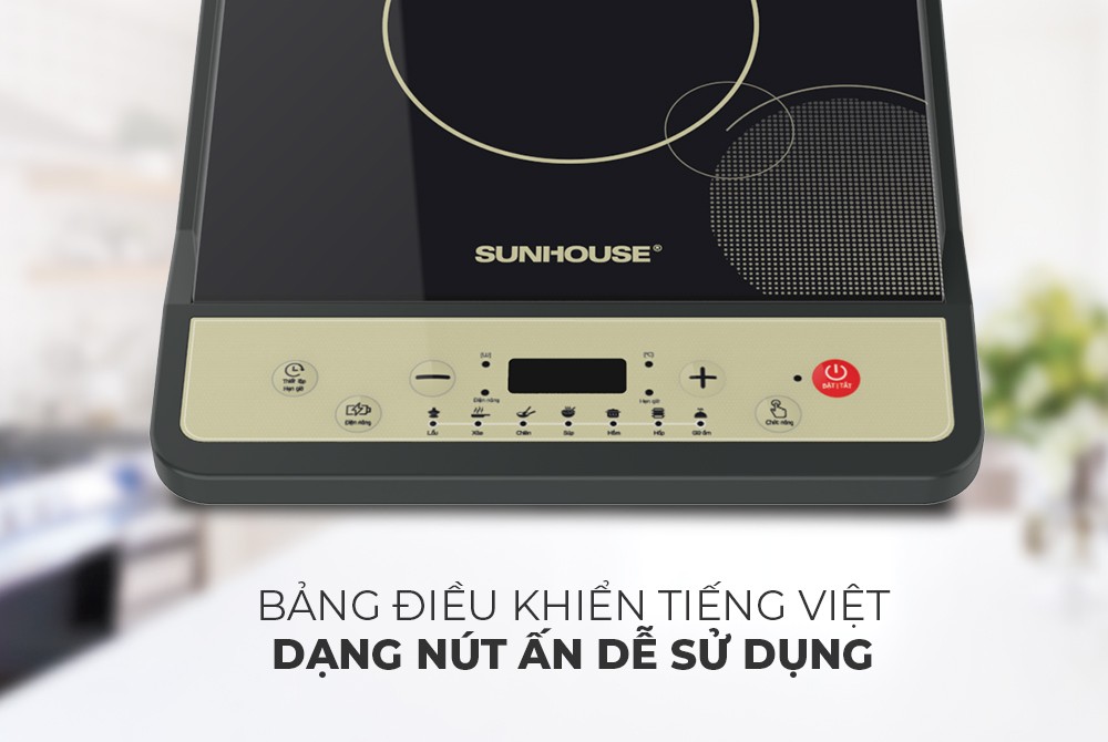 BẾP TỪ ĐƠN SUNHOUSE SHD6158 - Hàng Chính Hãng