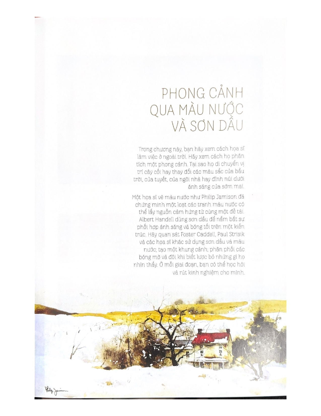 Bí Quyết Vẽ Phong Cảnh