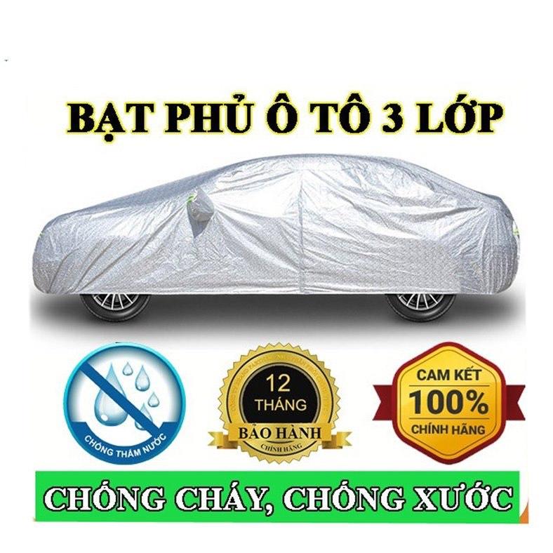 Bạt Phủ Ô Tô #Mazda CX5 CAO CẤP 3 LỚP -Tráng Bạc Cách Nhiệt, Chống Nước, Chống Trộm Gương(hàng cao cấp)