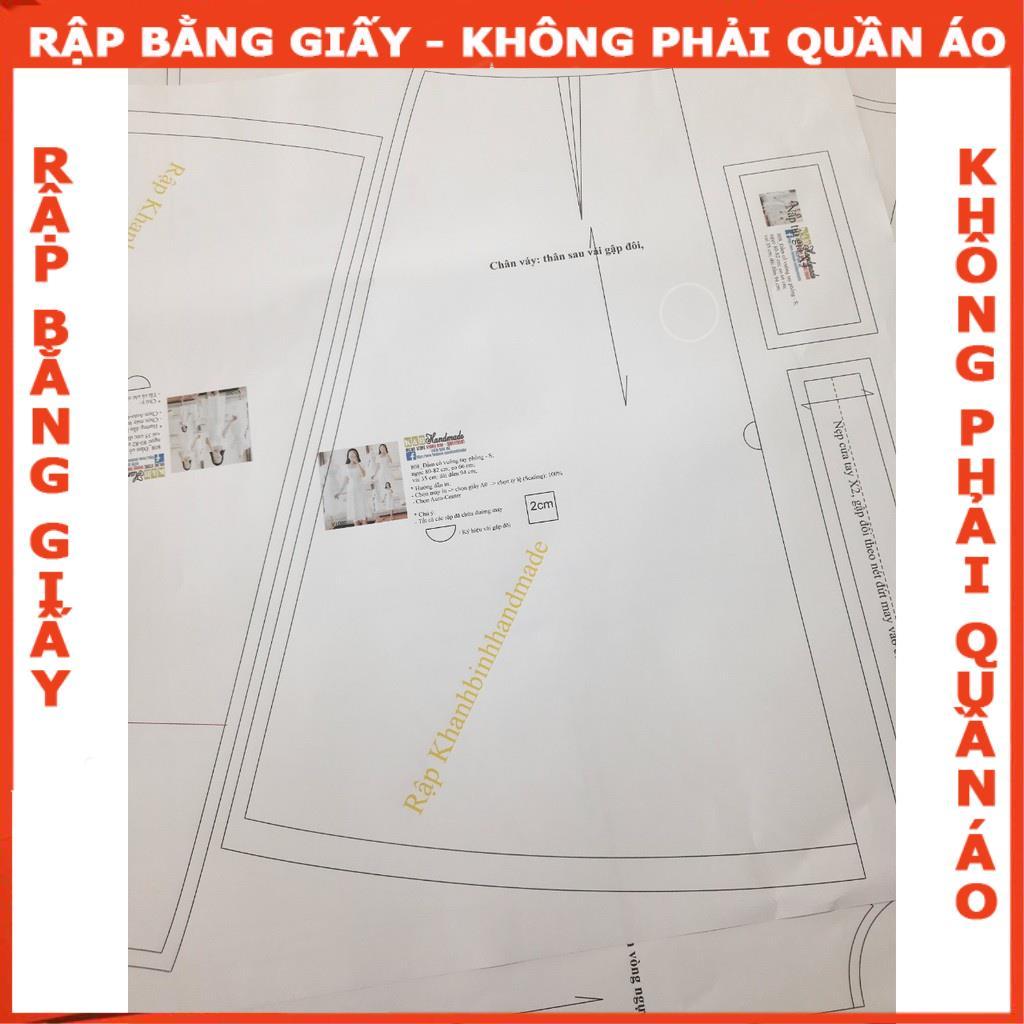 Rập giấy A0 mã 1199 (BẢN VẼ) rập đầm