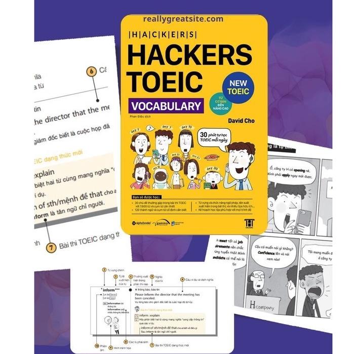 Sách Hackers Toeic Vocabulary - Alphabooks - BẢN QUYỀN