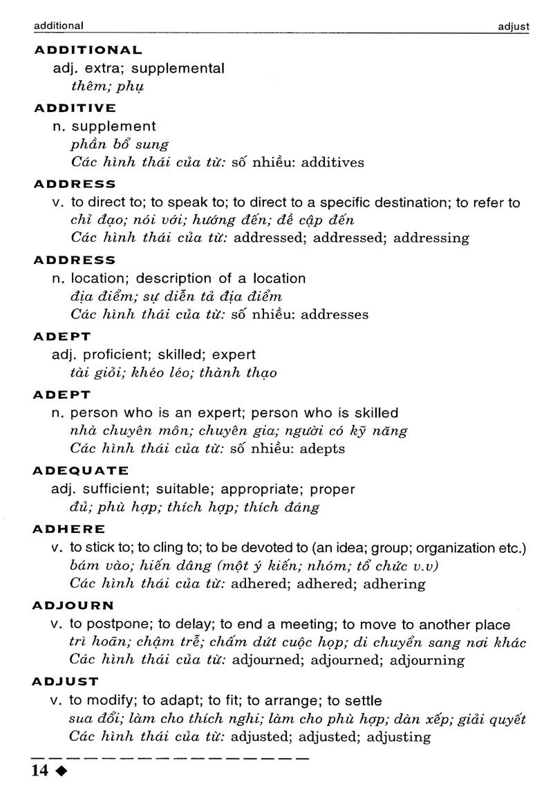3420 Từ Vựng Cần Biết Cho TOEIC