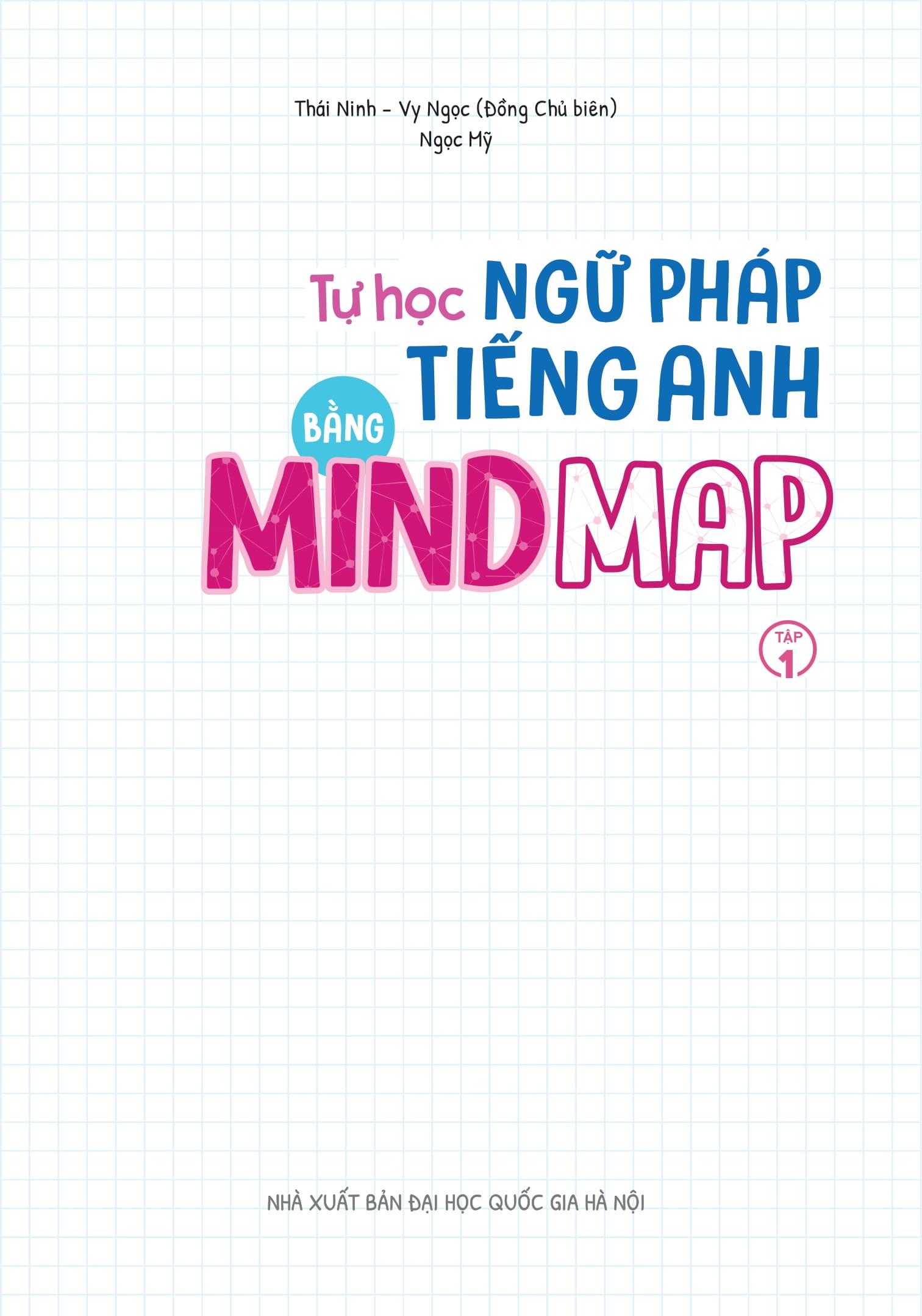 Combo Sách Tự Học Ngữ Pháp Tiếng Anh Bằng Mindmap (Bộ 2 Cuốn)