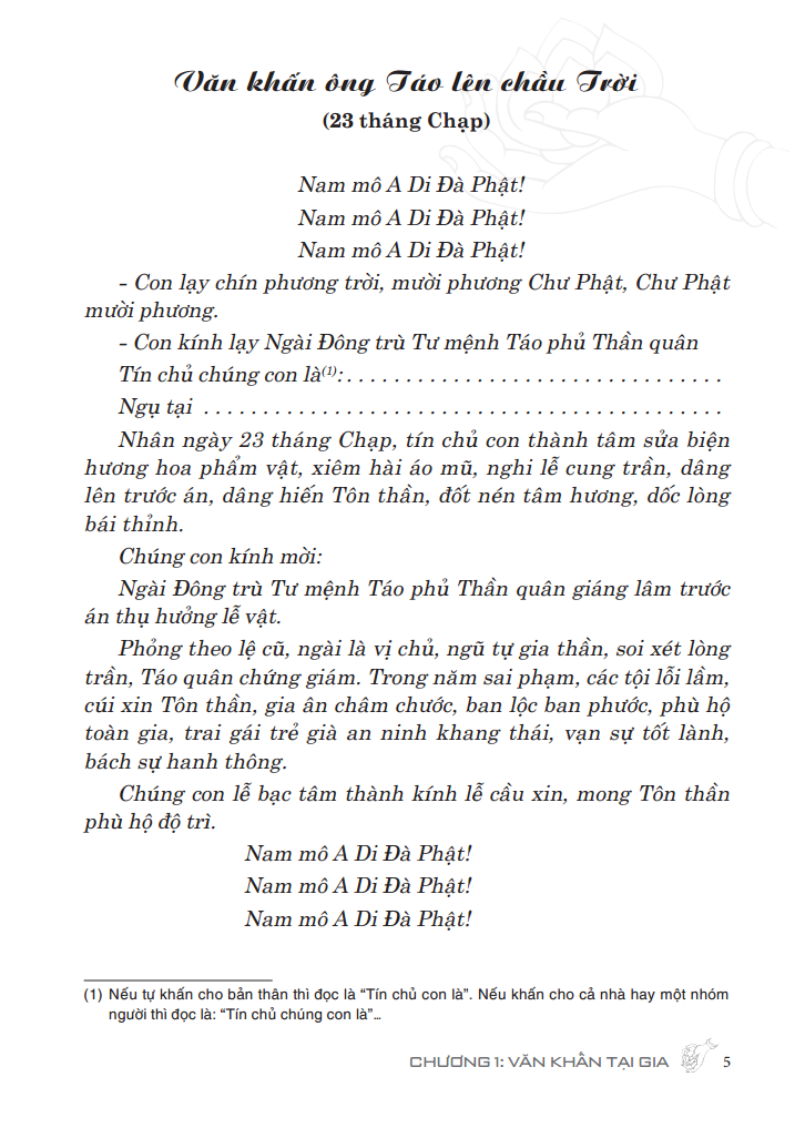 Tập Văn Cúng Gia Tiên (Văn Khấn Nôm Tại Nhà) (Tái Bản)