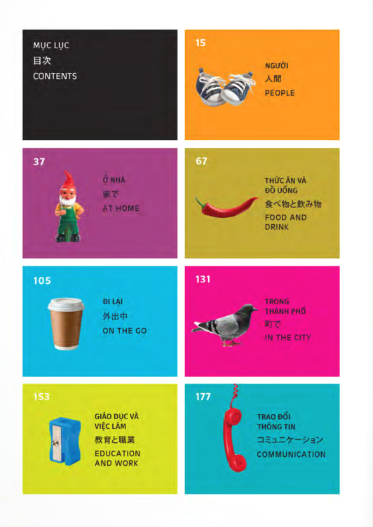 PONS GENERAL REFERENCE – TRILINGUAL VISUAL DICTIONARY Vietnamese–Japanese–English