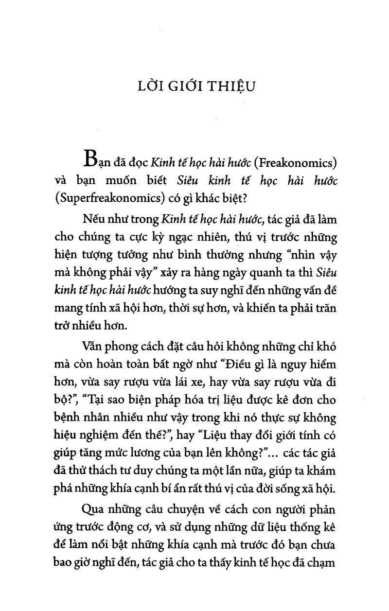 Siêu Kinh Tế Học Hài Hước ( tặng kèm bookmark Tuyệt Đẹp )