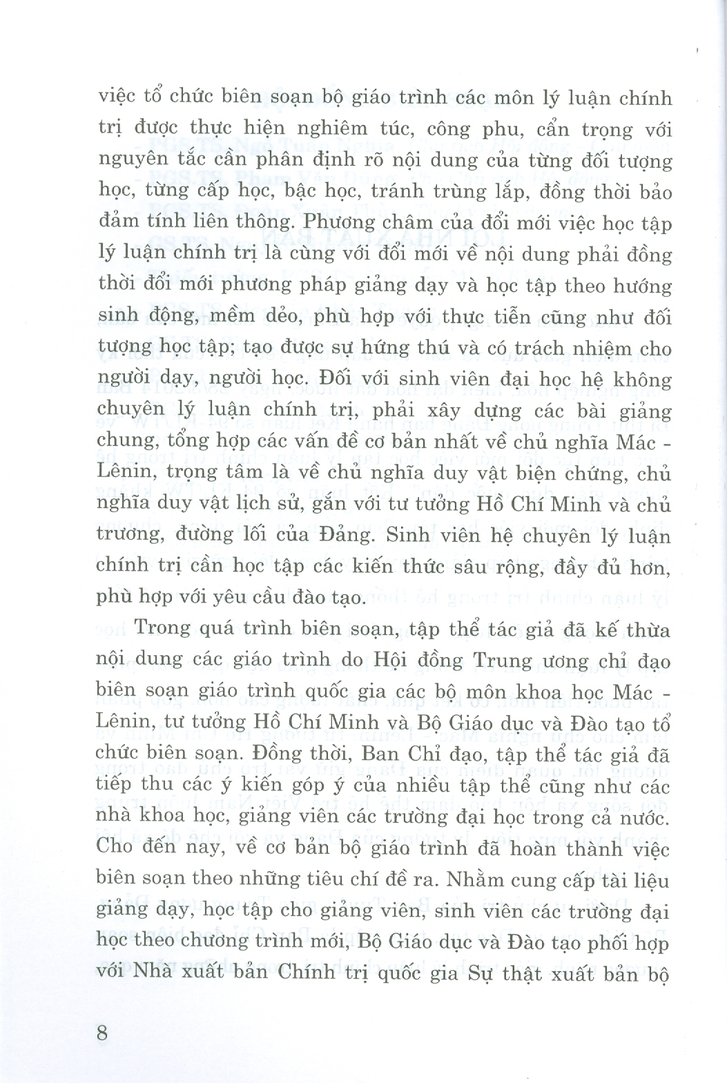 Combo Giáo Trình Kinh Tế Chính Trị Mác - Lênin + Giáo Trình Chủ Nghĩa Xã Hội Khoa Học (Dành Cho Bậc Đại Học Hệ Không Chuyên Lý Luận Chính Trị) - Bộ mới năm 2021