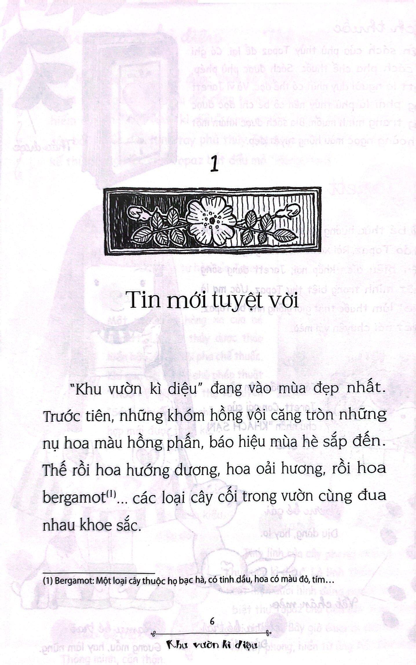 Sách - Khu Vườn Kì Diệu - Tập 3 - Phép Màu Nhỏ Xíu Của Lá Bạc Hà (Tái Bản 2024)