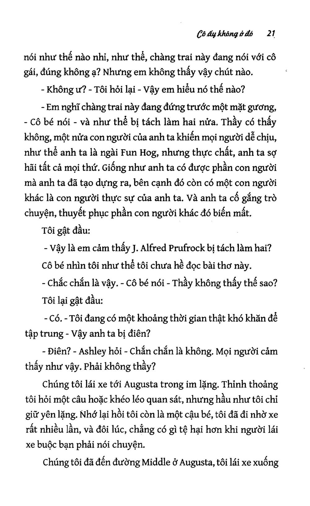 Cô Ấy Không Ở Đó