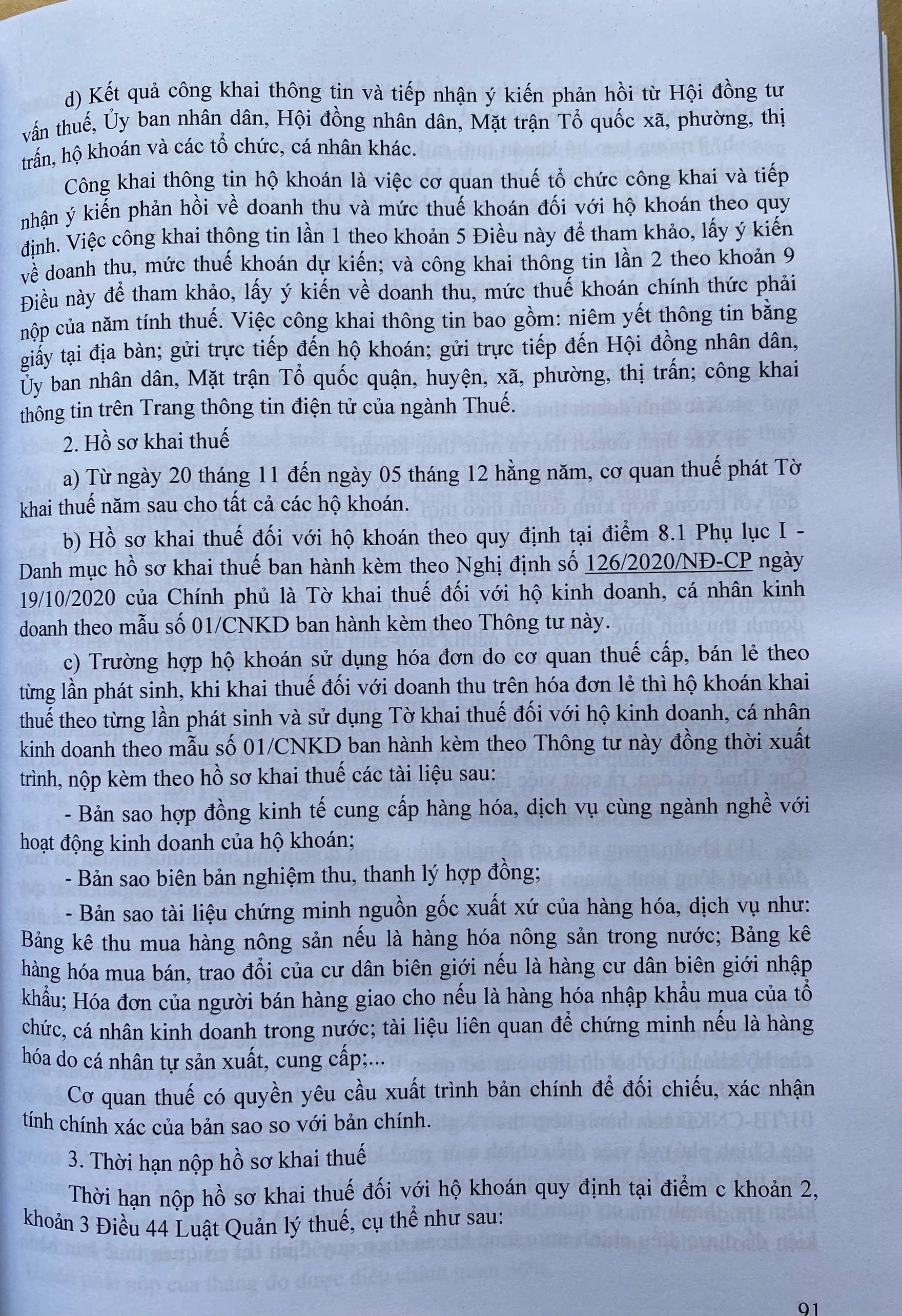 Chỉ Dẫn Áp Dụng Luật Quản Lý Thuế ( Sửa đổi, bổ sung ) Những Quy Định Mới Trong Công Tác Kế Toán Dành Cho Các Loại Hình Doanh Nghiệp