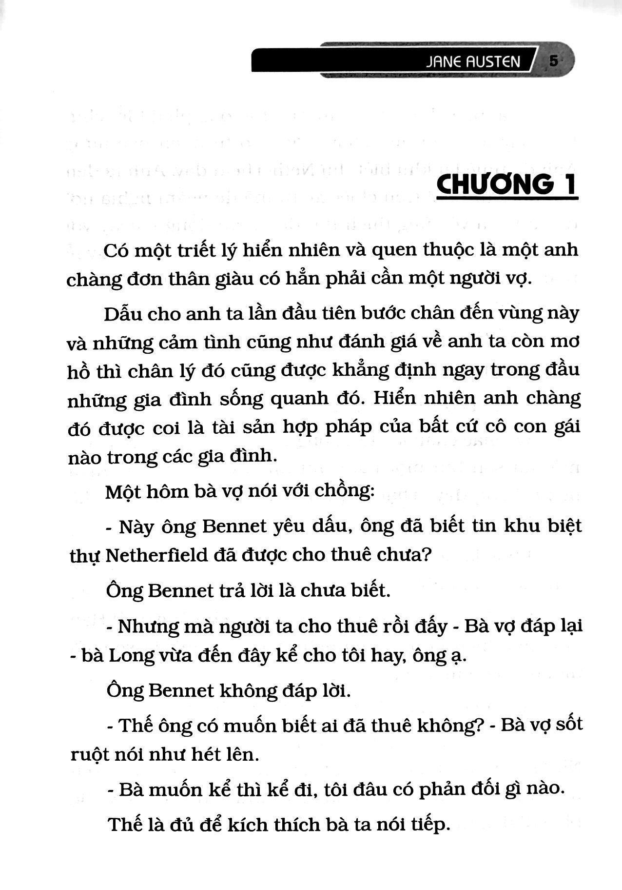 Kiêu Hãnh Và Định Kiến - Bìa Cứng (Tái Bản 2024)
