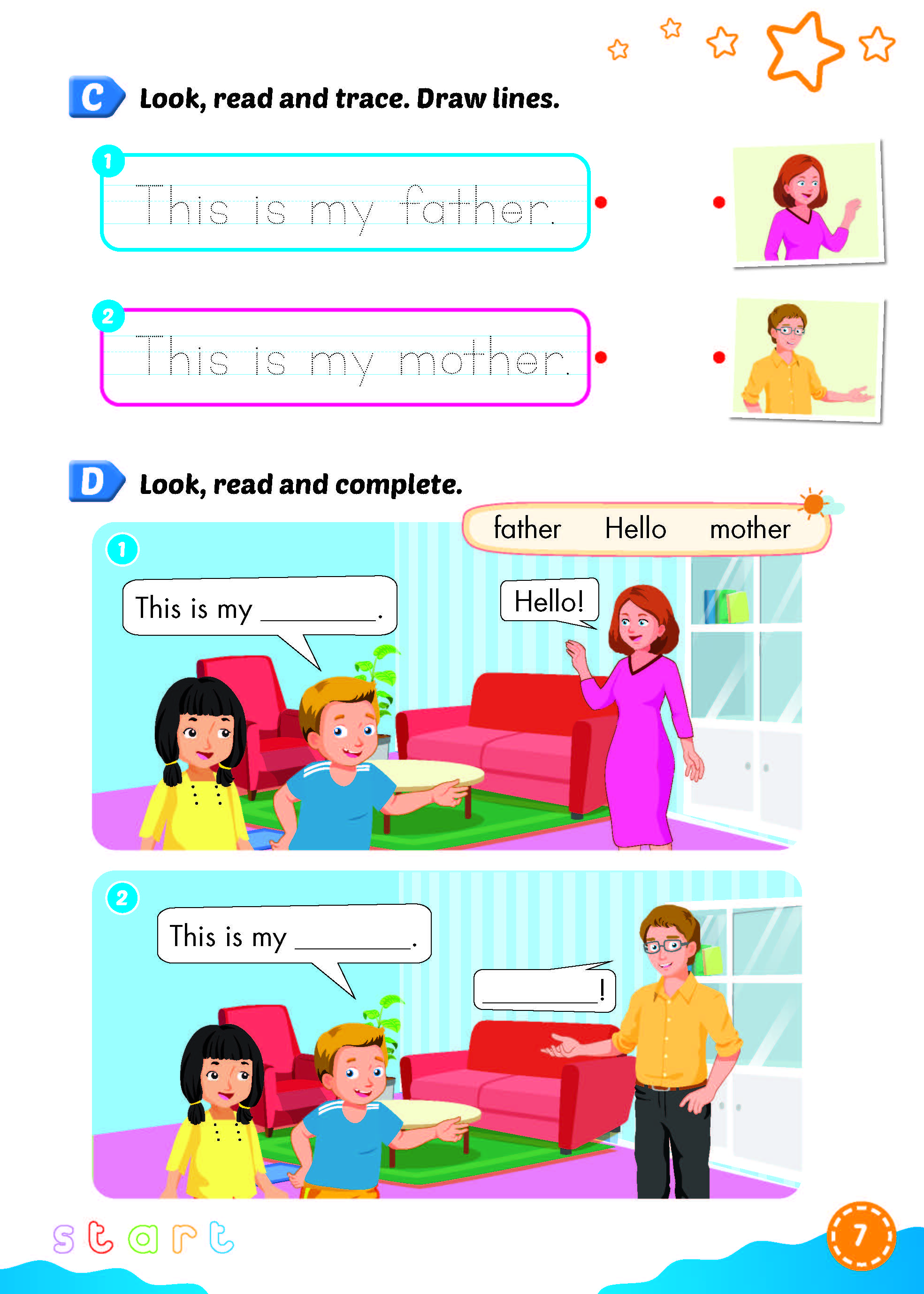 Bài tập Bổ trợ Tiếng Anh 1 i-Learn Smart Start