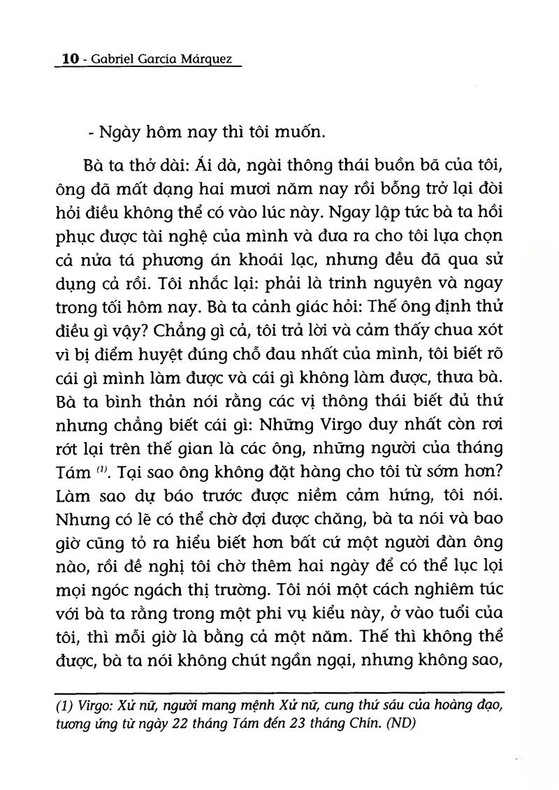 Hồi Ức Về Những Cô Gái Điếm Buồn Của Tôi (Tái Bản 2017)