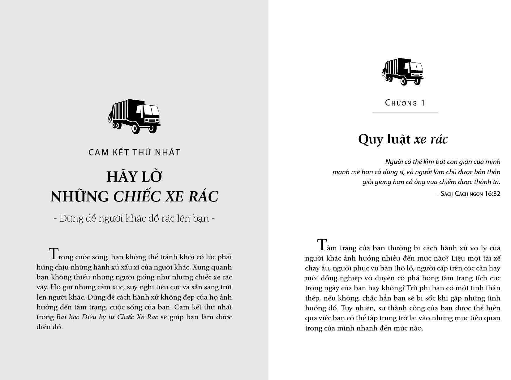 Sách Bài Học Diệu Kỳ Từ Chiếc Xe Rác (Khổ Lớn) (Tái Bản)