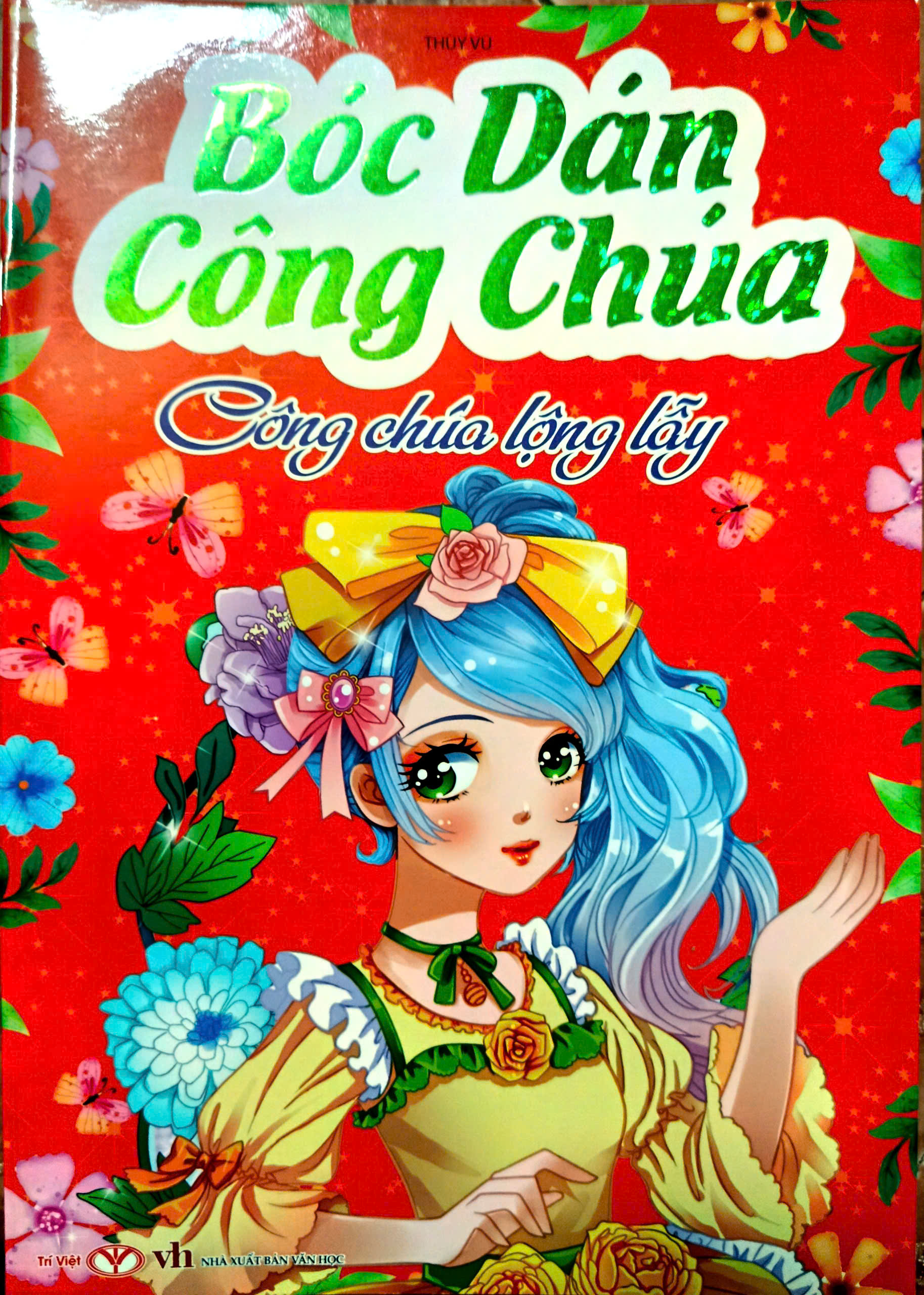 Combo Bộ Bóc Dán Công Chúa Xinh Đẹp - Bộ 9 Cuốn + Tặng Túi Mù Ngẫu Nhiên