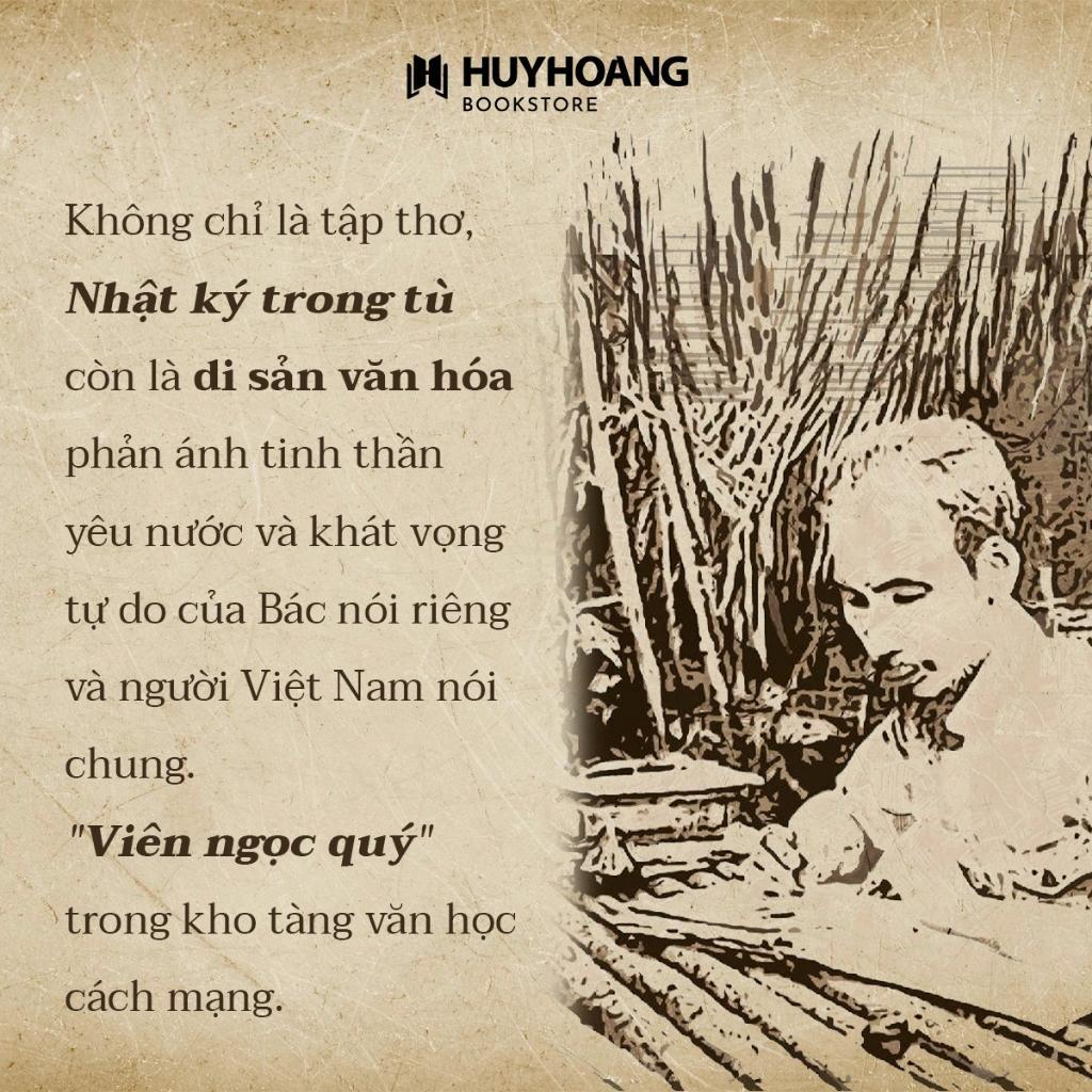 Sách - Nhật Ký Trong Tù Hồ Chí Minh - Huy Hoàng Bookstore